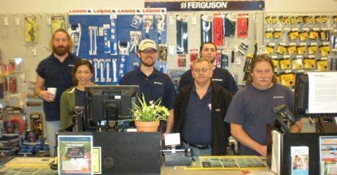 Plumbing/PVF product display 2551 N Mays St Round Rock, TX