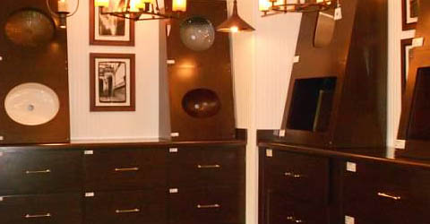 Showroom product display 575 Woodruff Rd Greenville, SC