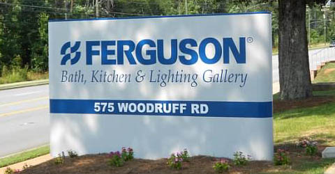Showroom product display 575 Woodruff Rd Greenville, SC