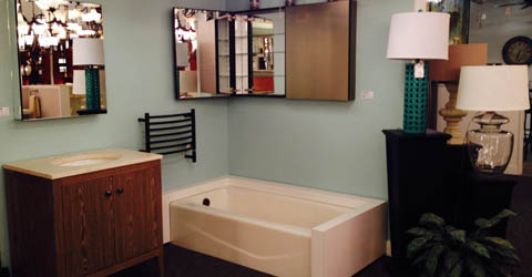 Showroom product display 6540 Mooretown Rd Williamsburg, VA