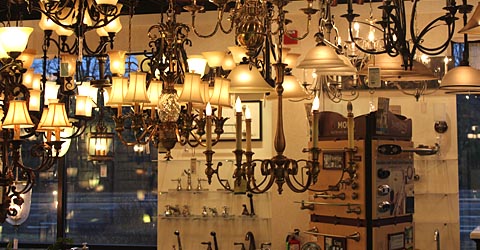 Showroom product display 6540 Mooretown Rd Williamsburg, VA