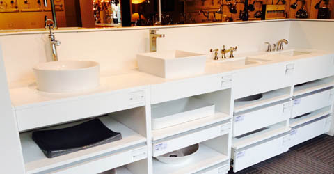 Showroom product display 6540 Mooretown Rd Williamsburg, VA