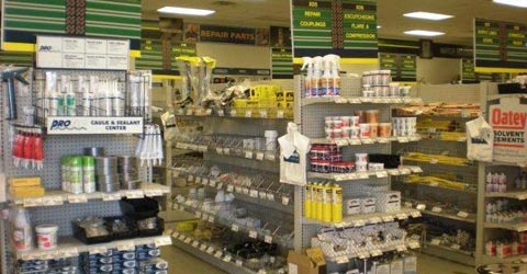Plumbing/PVF product display 2551 N Mays St Round Rock, TX