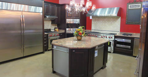 Showroom product display 160 Spring St Charleston, WV