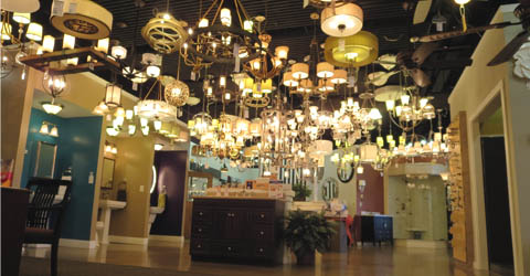 Showroom product display 160 Spring St Charleston, WV