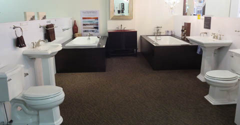 Showroom product display 160 Spring St Charleston, WV