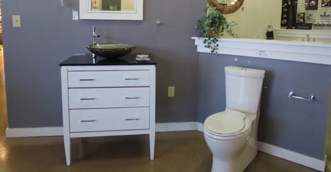Showroom product display 160 Spring St Charleston, WV
