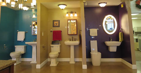 Showroom product display 160 Spring St Charleston, WV