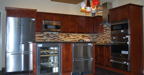Showroom product display 9301 Rosehill Rd Lenexa, KS