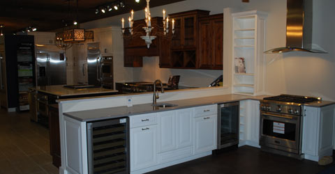 Showroom product display 9301 Rosehill Rd Lenexa, KS