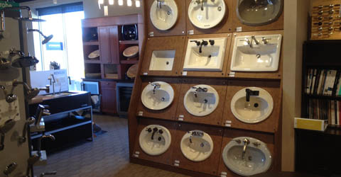 Showroom product display 2425 N 14th Ave Wausau, WI