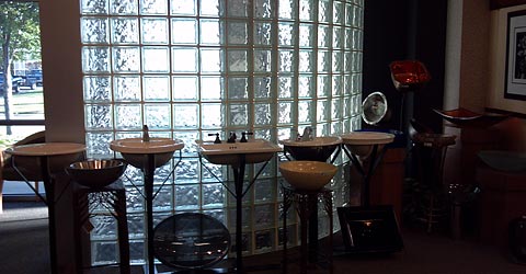 Showroom product display 4625 6th St. SW Cedar Rapids, IA