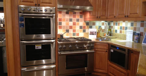 Showroom product display 4699 Mercury St San Diego, CA
