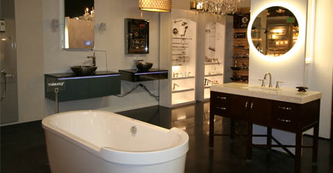 Showroom product display 6416 Variel Ave Woodland Hills, CA