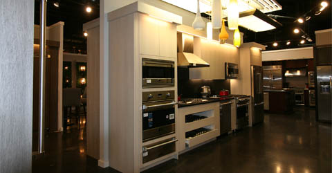 Showroom product display 6416 Variel Ave Woodland Hills, CA