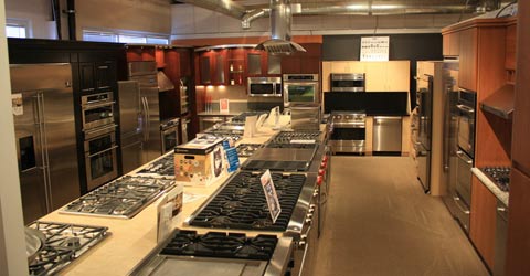 Showroom product display 6 Cushing Way, Ste 100 Irvine, CA