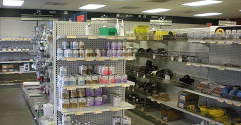 Plumbing/PVF product display 2301 Ninth St, Marble Falls Industrial Park Marble Falls, TX