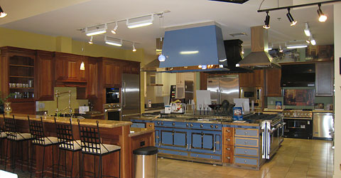 Showroom product display 602 E Montecito Santa Barbara, CA