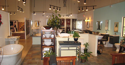 Showroom product display 602 E Montecito Santa Barbara, CA