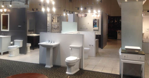 Showroom product display 602 E Montecito Santa Barbara, CA