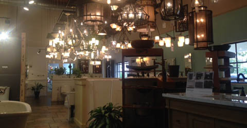 Showroom product display 602 E Montecito Santa Barbara, CA