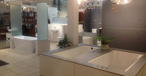 Showroom product display 602 E Montecito Santa Barbara, CA