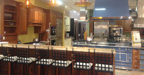 Showroom product display 602 E Montecito Santa Barbara, CA