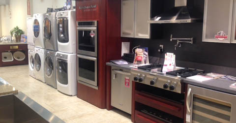 Showroom product display 602 E Montecito Santa Barbara, CA