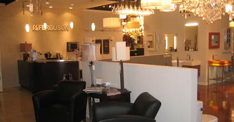 Showroom product display 3914 N Western Ave Chicago, IL
