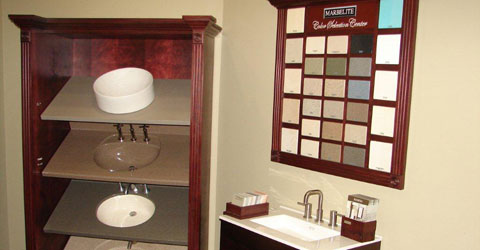 Showroom product display 409 E Kalamazoo Ave Kalamazoo, MI
