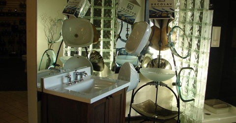 Showroom product display 409 E Kalamazoo Ave Kalamazoo, MI