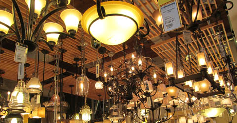 Showroom product display 2000 South Blvd, Ste 510 Charlotte, NC