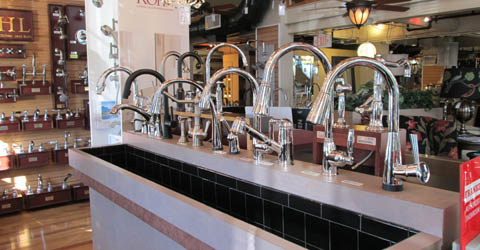 Showroom product display 2000 South Blvd, Ste 510 Charlotte, NC