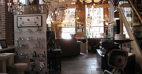 Showroom product display 2000 South Blvd, Ste 510 Charlotte, NC