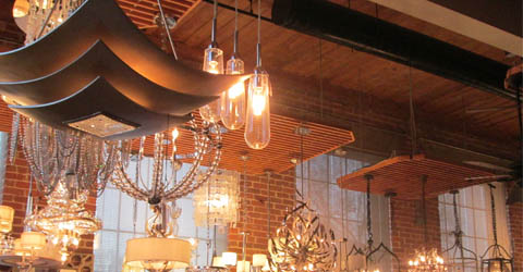 Showroom product display 2000 South Blvd, Ste 510 Charlotte, NC