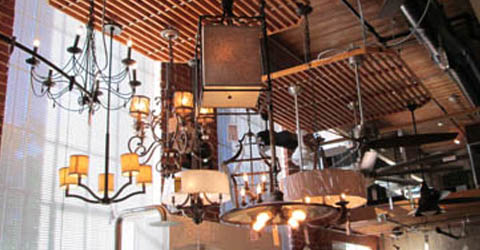 Showroom product display 2000 South Blvd, Ste 510 Charlotte, NC