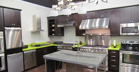 Showroom product display 5513 Saratoga Blvd, Ste 101 Corpus Christi, TX