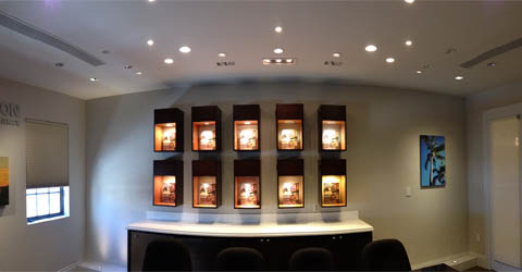 Showroom product display 4119 Ponce De Leon Blvd Coral Gables, FL