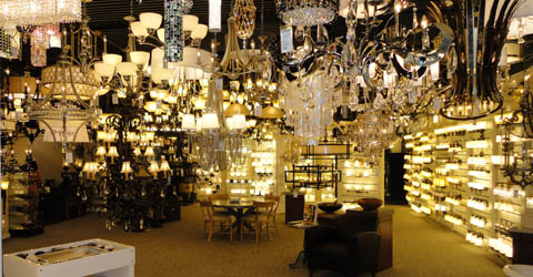 Showroom product display 16590 South I-45, Suite 100 The Woodlands, TX