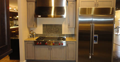 Showroom product display 16590 South I-45, Suite 100 The Woodlands, TX