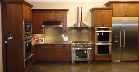 Showroom product display 16590 South I-45, Suite 100 The Woodlands, TX