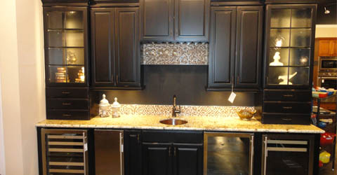 Showroom product display 16590 South I-45, Suite 100 The Woodlands, TX