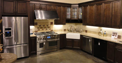 Showroom product display 16590 South I-45, Suite 100 The Woodlands, TX
