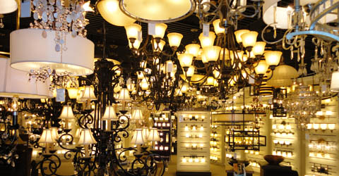 Showroom product display 16590 South I-45, Suite 100 The Woodlands, TX