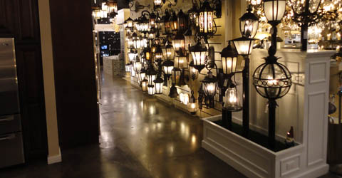 Showroom product display 16590 South I-45, Suite 100 The Woodlands, TX