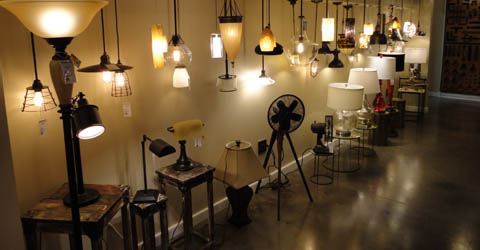 Showroom product display 16590 South I-45, Suite 100 The Woodlands, TX
