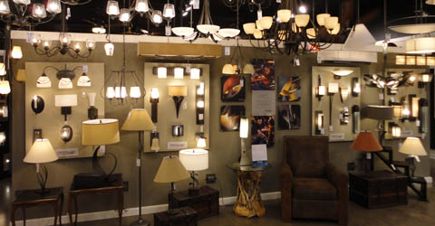 Showroom product display 16590 South I-45, Suite 100 The Woodlands, TX