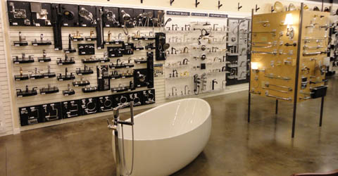 Showroom product display 16590 South I-45, Suite 100 The Woodlands, TX