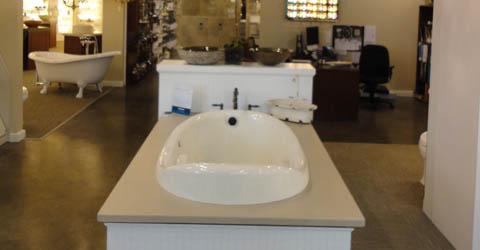 Showroom product display 16590 South I-45, Suite 100 The Woodlands, TX