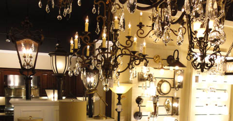 Showroom product display 16590 South I-45, Suite 100 The Woodlands, TX